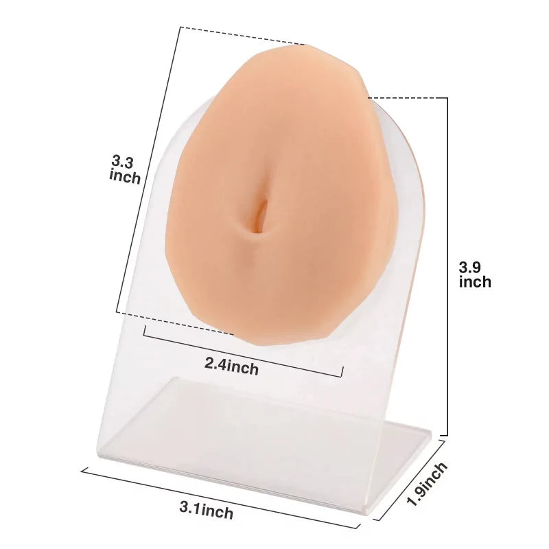 Navel Piercing Silicone Model