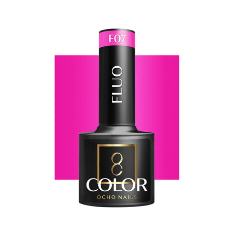 OCHO NAILS Hybrid nail polish fluo F07 -5 g - BVShop
