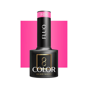 OCHO NAILS Hybrid nail polish fluo F08 -5 g - BVShop
