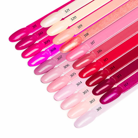 OCHO NAILS Hybrid nail polish pink 301 -5 g - BVShop