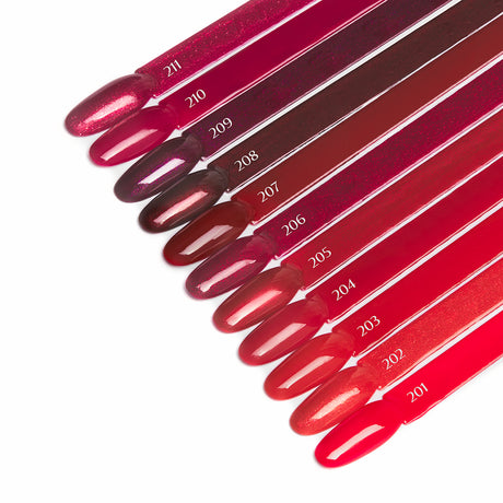 OCHO NAILS Hybrid nail polish red 202 -5 g - BVShop