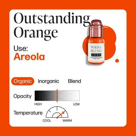 Perma Blend LUXE Unstoppable Areola Outstanding Orange 15ml - BVShop