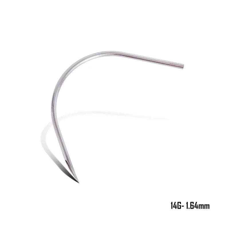 Precision Straight Curved Piercing Needles
