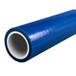 Blue protective foil film from BVShop, 50cm by 75m roll, ideal for surface protection and covering during construction or painting.