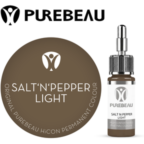 Purebeau Eyebrows Pigment Salt N Pepper Light 10ml - BVShop