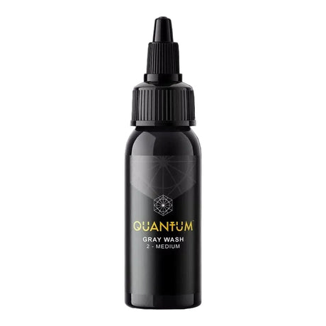 Quantum Gray Wash 2 Medium tattoo pigment bottle