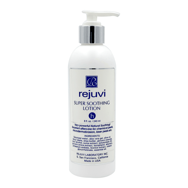 Rejuvi h Super Soothing Lotion 240ml, white 240ml pump bottle