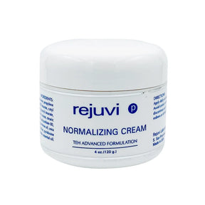 Rejuvi p Normalizing Cream 120g jar, front label