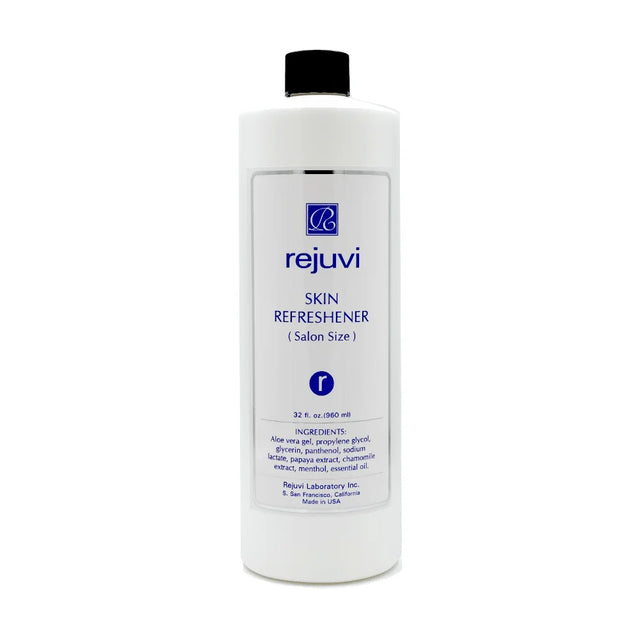 Rejuvi r Skin Refreshener 960ml bottle, front label