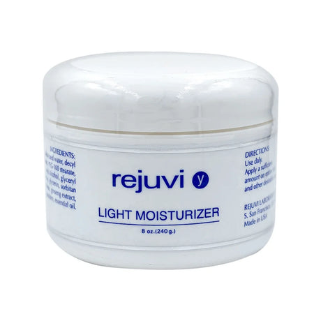 Rejuvi y Light Moisturizer 240g, white 240g moisturizer jar
