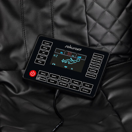 Sakura massage chair 305 Wooden Leather - BVShop