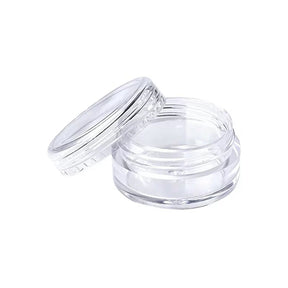Screw-on plastic jar 3ml for PMU pigment and cosmetic storage