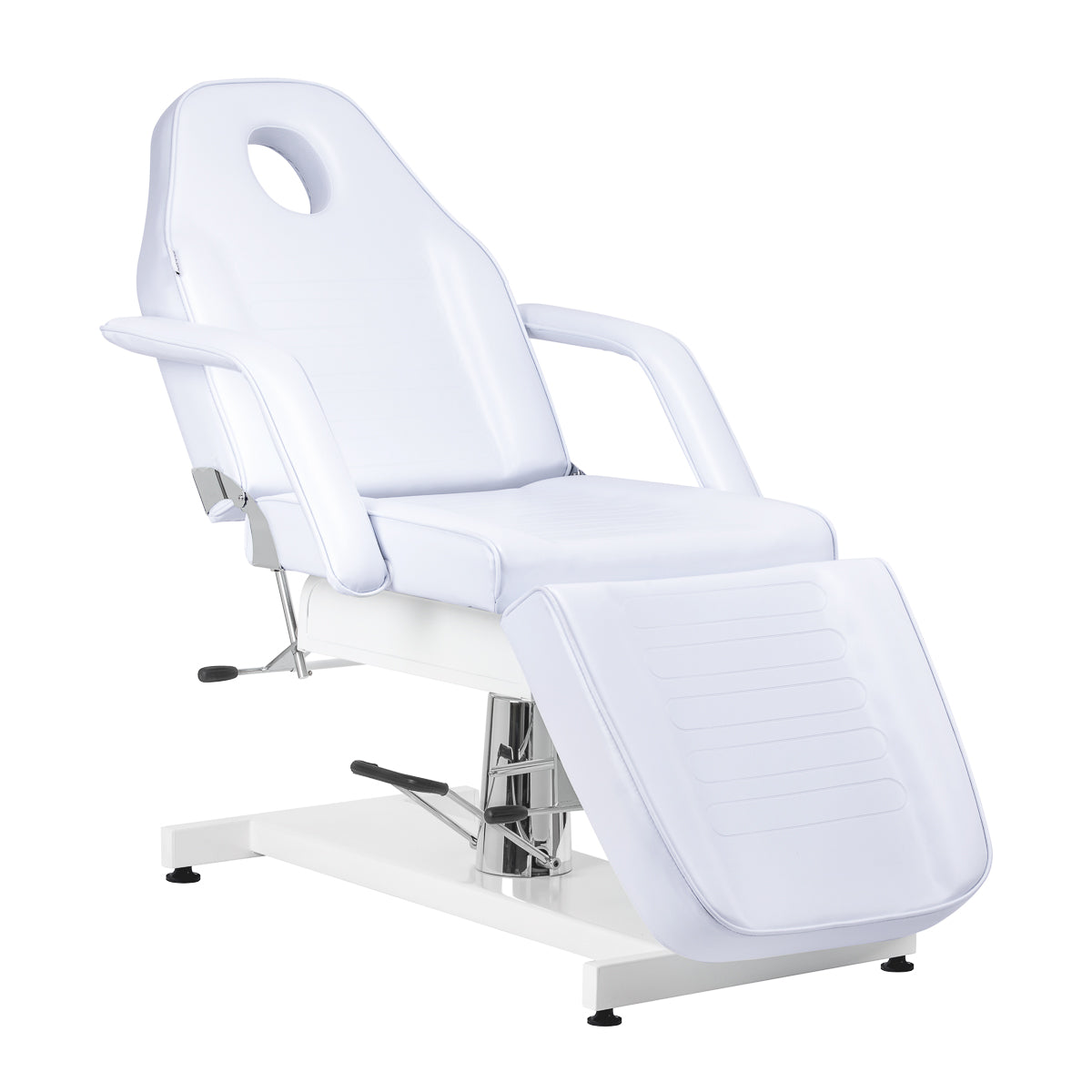 Sillon hydraulic cosmetic chair v2 210 cold white - BVShop