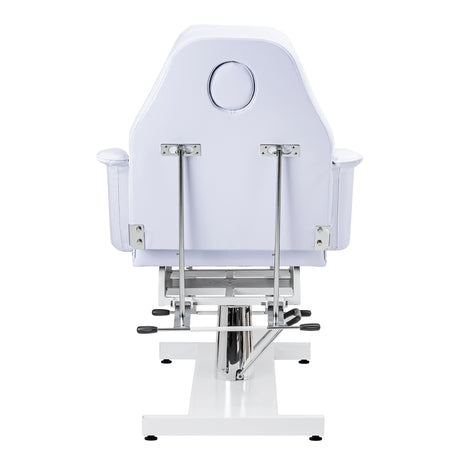 Sillon hydraulic cosmetic chair v2 210 cold white - BVShop