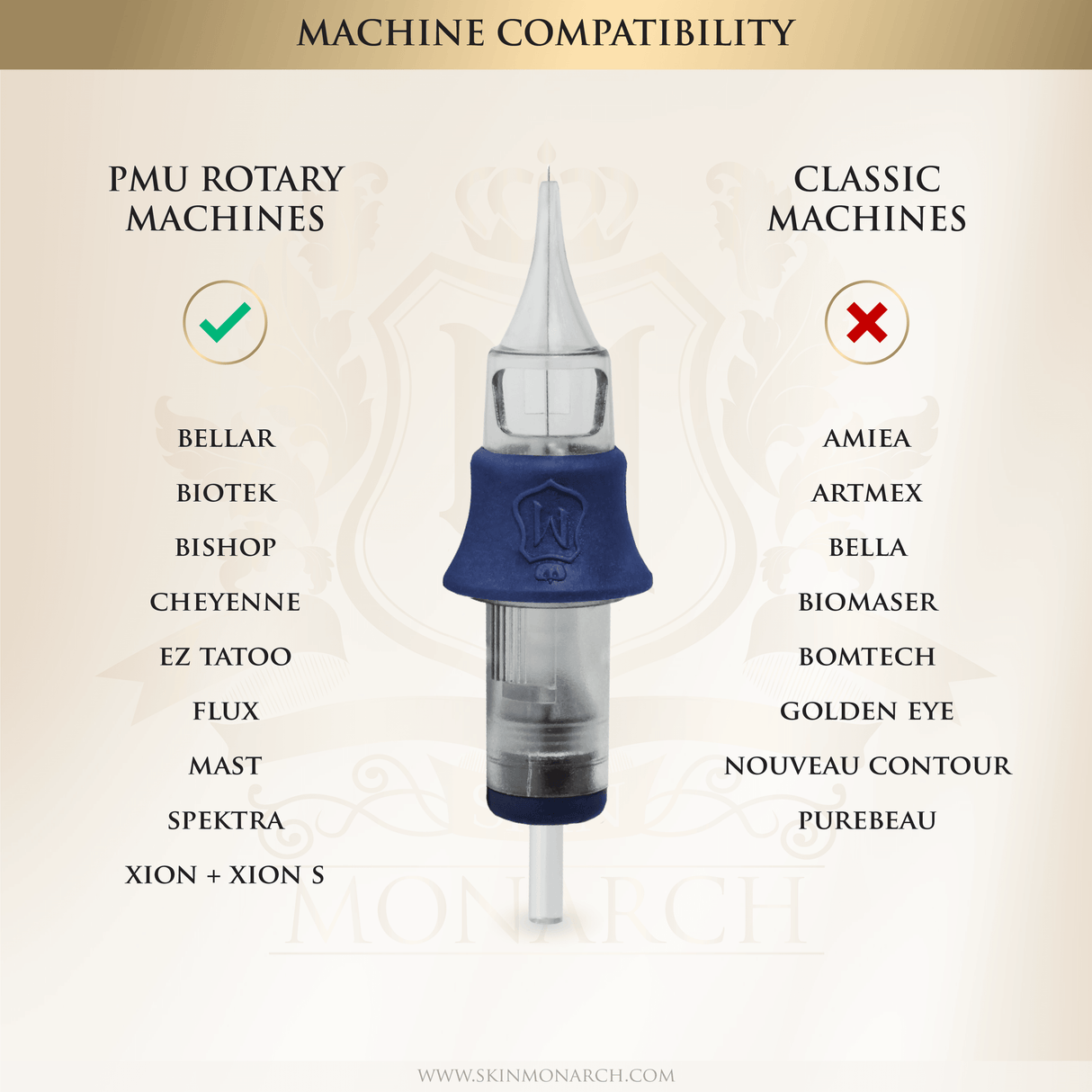 Skin Monarch Luxury Whip Shader R-Cap Cartridges