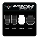 Spektra Flux Wide Disposable Rubber Grip 40mm 1pcs