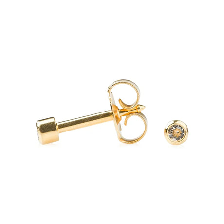 Studex April Crystal Bezel Earring