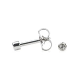 Studex April Crystal Bezel Earring