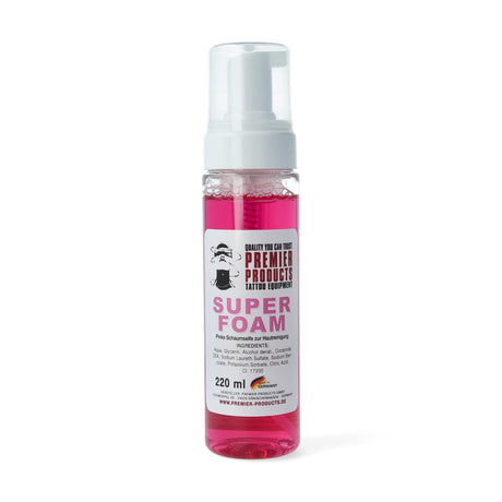 Pink Super Foam 220ml pump bottle