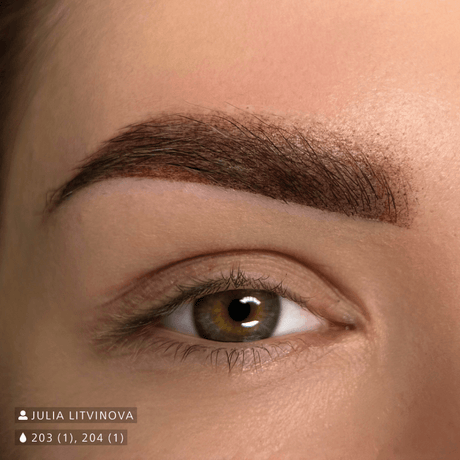 Swiss Color 203 Chocolate Brown Eyebrow Pigment - BVShop