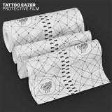 Tattoo Eazer protective film, 15cm by 10m, clear adhesive sheet used for tattoo aftercare and skin protection.