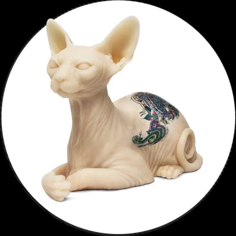Tattooable Silicone Sphynx Cat - BVShop