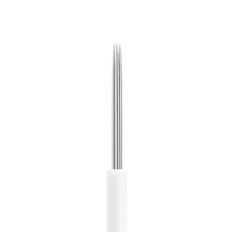 Set of 25 The Perma Microblading Blades 3R for precise eyebrow tattooing and microblading procedures.
