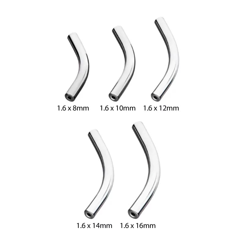 Titan Curved Barbell For Piercing