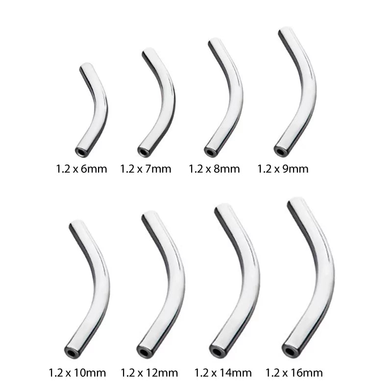 Titan Curved Barbell For Piercing