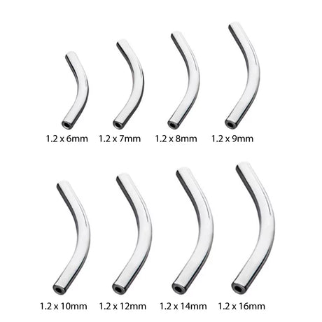 Titan Curved Barbell For Piercing - BVShop