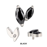 Titanium Piercing Tips With Zircon