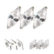 Titanium Ring Diagonal Marquise - BVShop