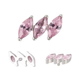 Titanium Ring Diagonal Marquise