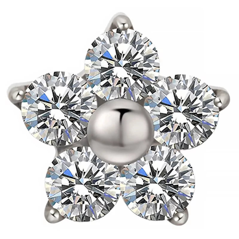 Titanium Ring Flower