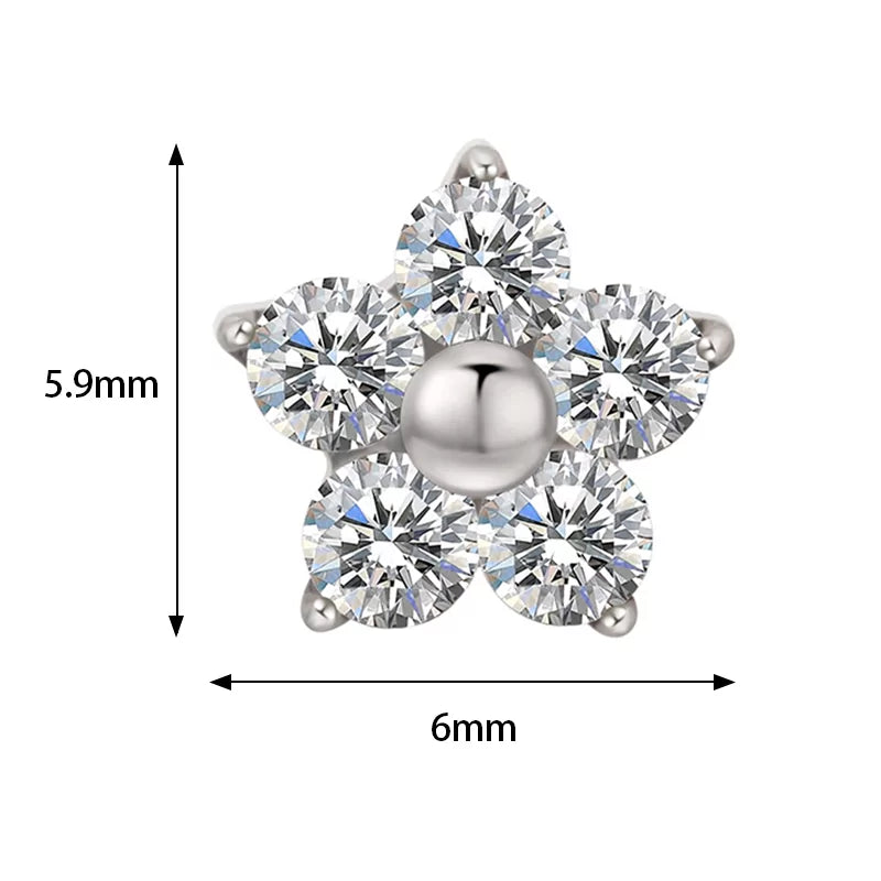 Titanium Ring Flower