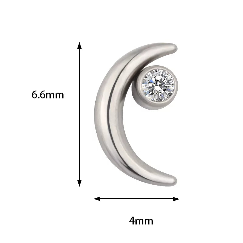 Titanium Ring Moon Bezel