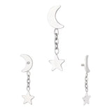 Titanium Ring Moonstar