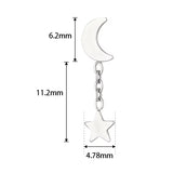 Titanium Ring Moonstar