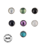 Titanium Tips With Semi Bezel