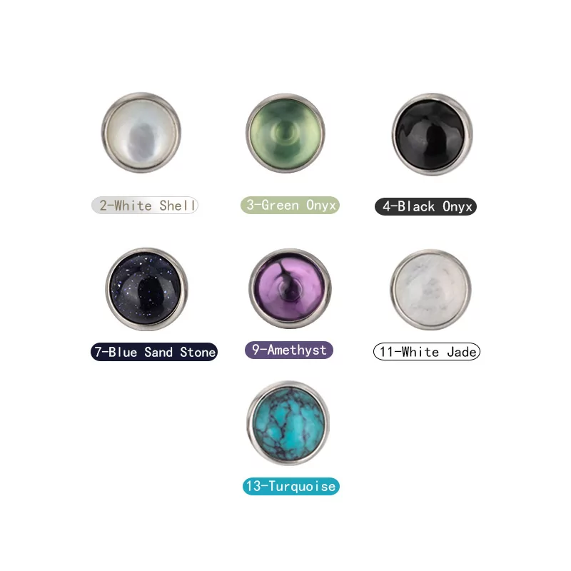 Titanium Tips With Semi Bezel