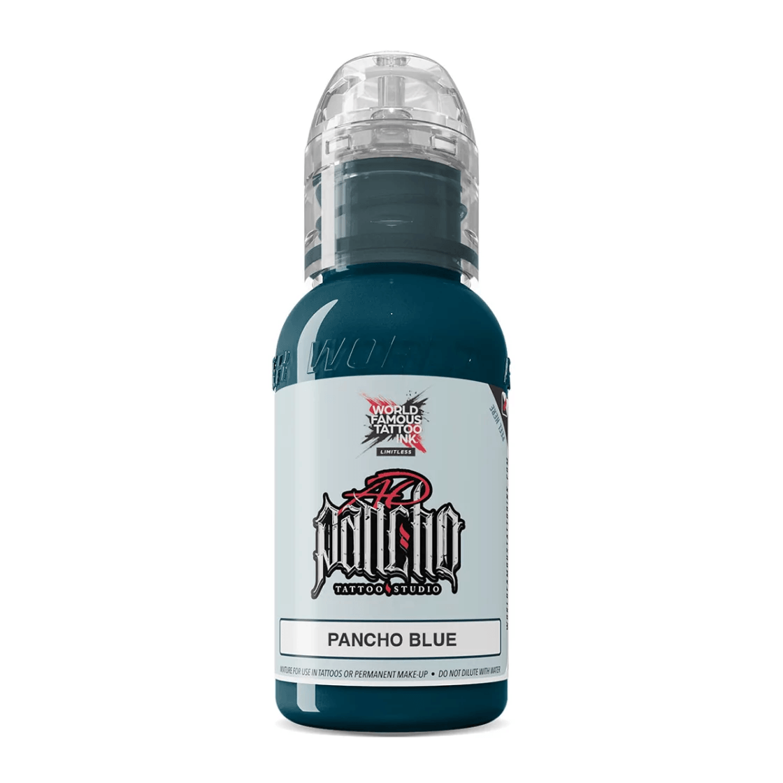World Famous Tattoo Ink AD Pancho Blue 30ml