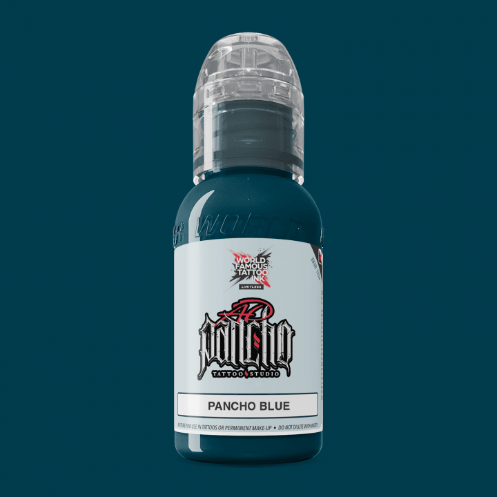 World Famous Tattoo Ink AD Pancho Blue 30ml