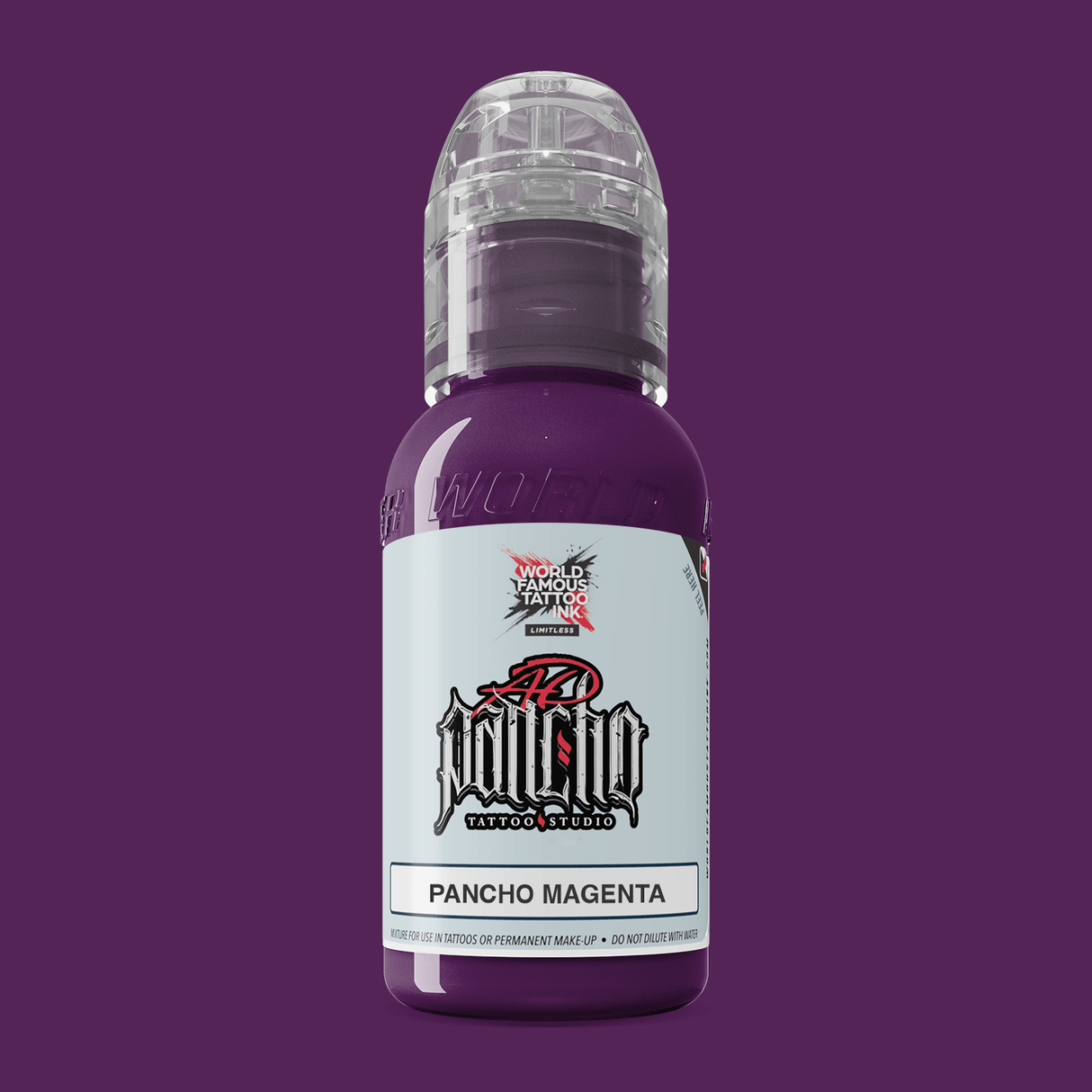 World Famous Tattoo Ink AD Pancho Magenta 30ml