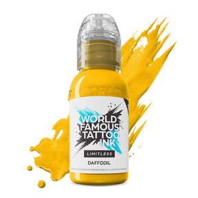 World Famous Limitless Tattoo Ink Daffodil 30ml - BVShop