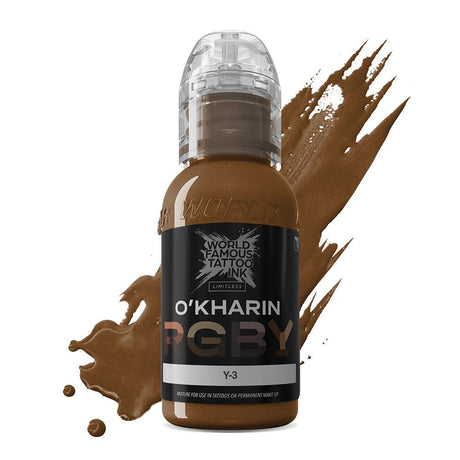 World Famous Limitless Tattoo Ink Sasha O'Kharin Y-3 30ml - BVShop
